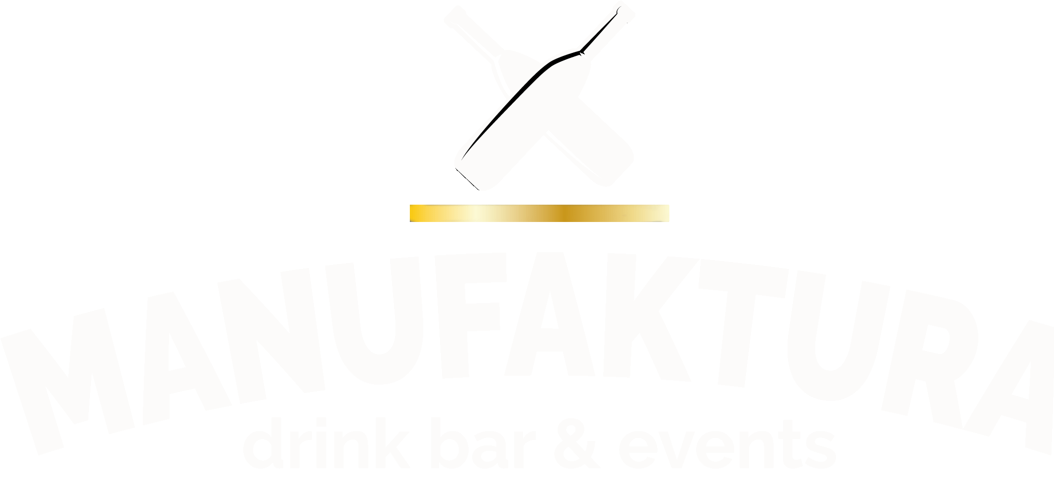 Logo Manufaktura drink bar and events